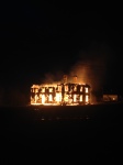 Lutherska bönhuset i brand den 6 maj 2017.